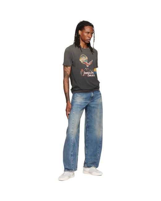 R13 Blue Janine Jeans for men