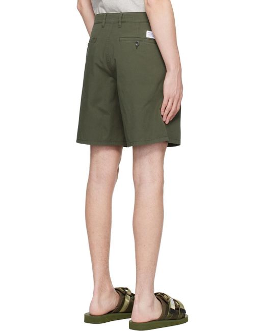 Norse Projects Green Aros Shorts for men