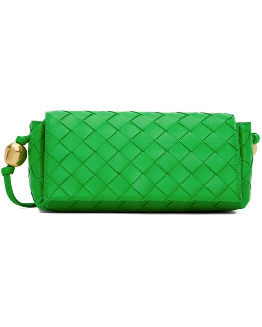 Bottega Veneta Green 'pouch On Strap' Bag