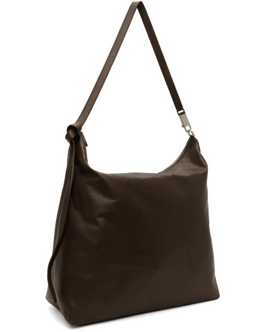 Rick Owens Brown Jumbo Balloon Tote for men