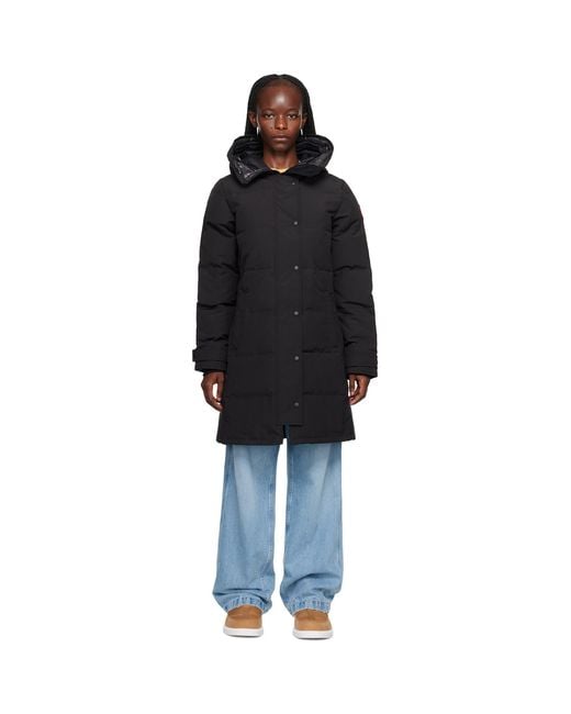 Canada Goose Black Shelburne Down Jacket