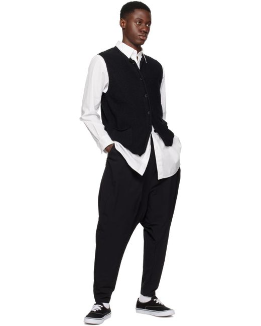 Pantalon bontang noir Fumito Ganryu pour homme en coloris Black