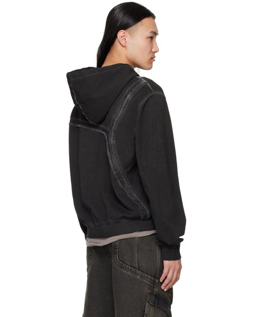 XLIM Black Ep.7 01 Reversible Hoodie for men