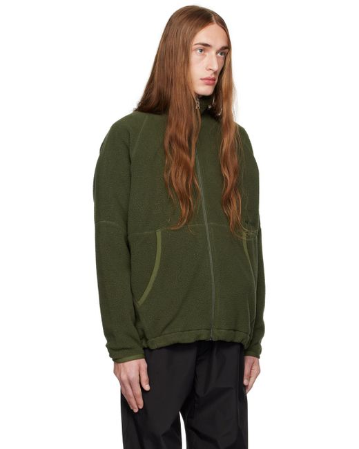 Norse Projects Green Khaki Tycho Sweater for men
