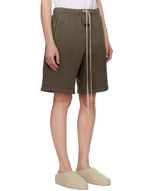 Fear Of God Green Relaxed Shorts