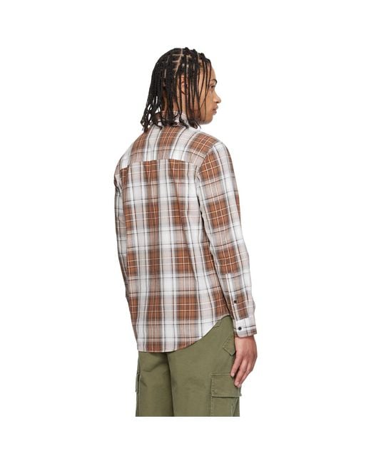 Burberry Multicolor Madras Check Cotton Shirt for men