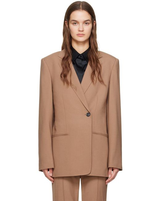 Helmut lang deals double breasted blazer