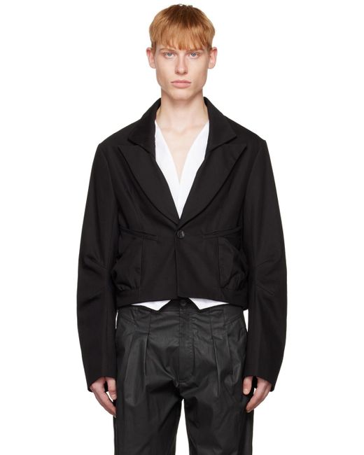 Kiko Kostadinov Black Antharas Blazer for Men | Lyst UK