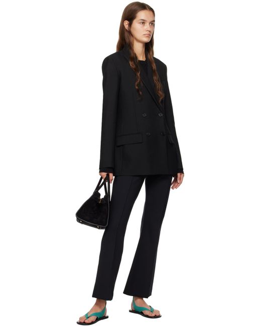 The Row Aristide Blazer in Black Lyst Australia