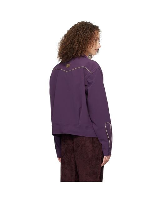 Needles Purple Piping Cowboy Jacket