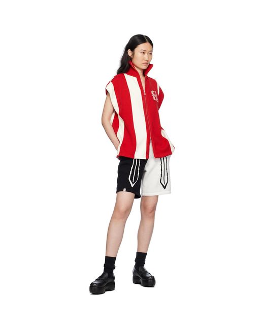 Charles Jeffrey Black Heraldry Shorts