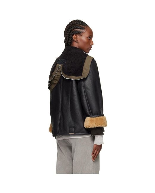 Our Legacy Black Blizzard Leather Jacket