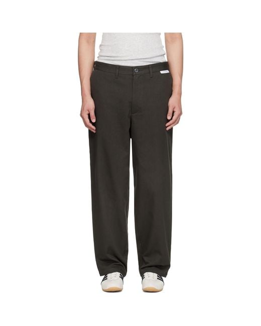 (w)taps Black Wrkt2001 Trousers for men