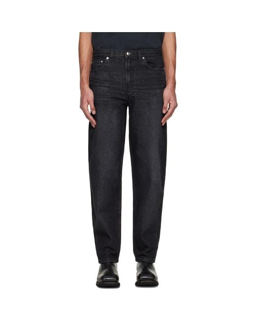 A.P.C. Black Martin Jeans for men