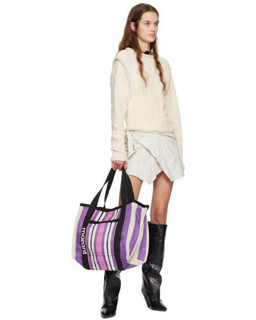 Isabel Marant Purple Darwen Tote