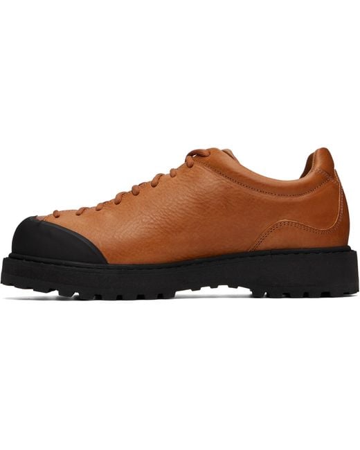 Diemme Brown Tan Ampezzo Derbys for men