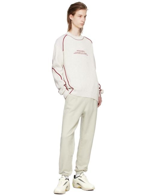 A_COLD_WALL* Multicolor * Off-white Dialogue Sweater for men