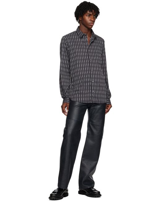 Chemise timothy noire WOOD WOOD pour homme en coloris Black