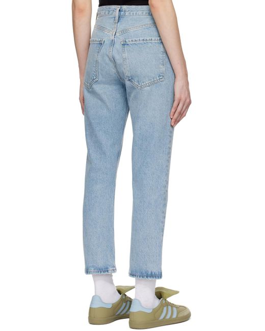 Agolde Blue Riley Jeans