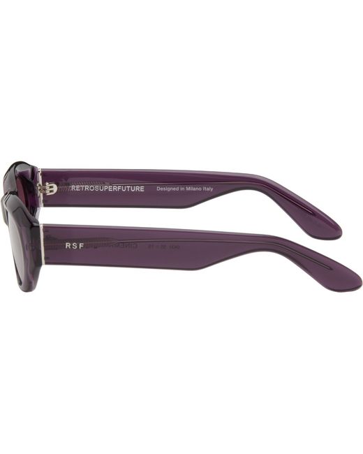 Retrosuperfuture Black Cinema Sunglasses for men