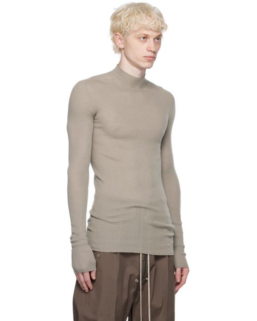 Rick Owens Multicolor Off-white Lupetto Sweater for men