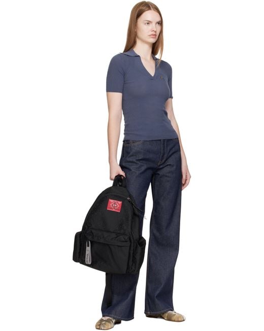Vivienne Westwood ブラック George バックパック Black