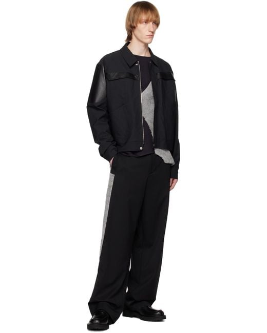 【Kiko Kostadinov】ブラック McNamara ジャケット Kiko Kostadinov Black McNamara Jacket Kiko Kostadinov