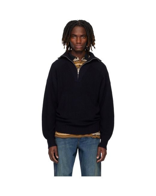 Isabel Marant Black Benny Sweater for men