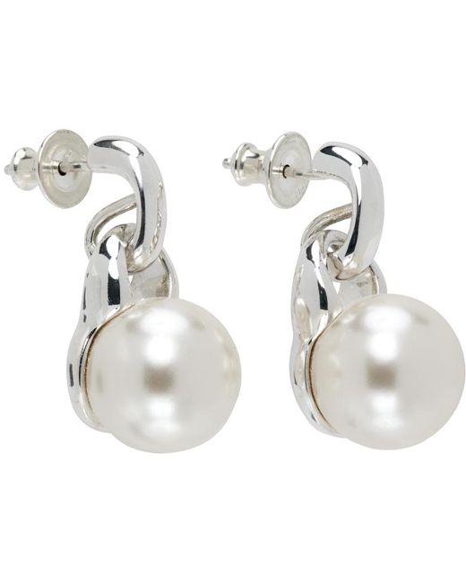 Sophie Buhai White Everyday Pearl Earrings