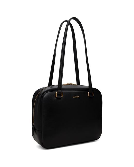 Jil Sander Black Vision Medium Bag