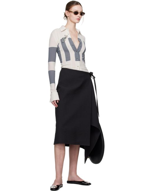 Tory Burch Ssense限定 ブラック Reva バックレス フラットシューズ Black