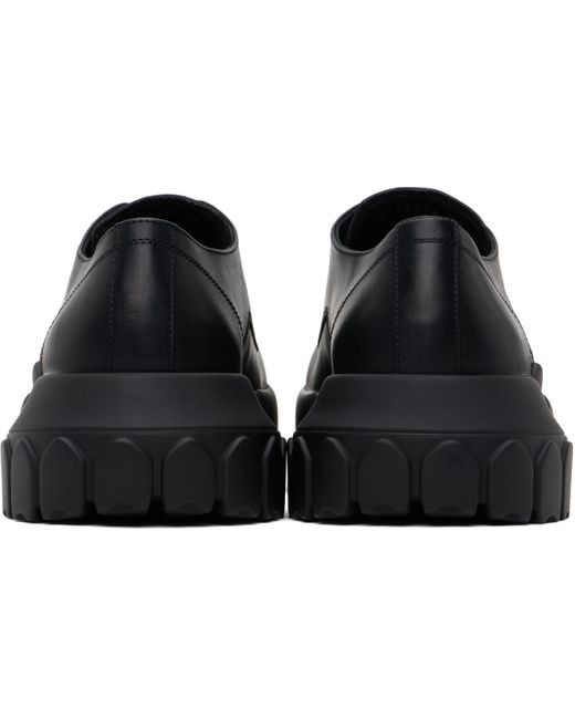 メンズ Rick Owens ブラック Hollywood Bozo Tractor レース