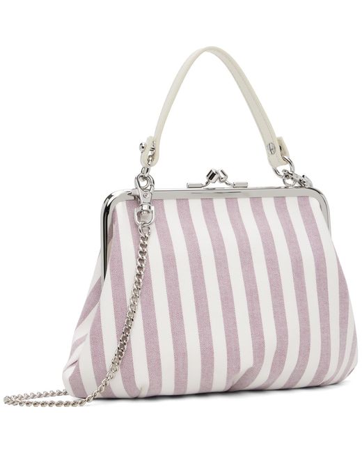 Vivienne Westwood Pink Burgundy & Granny Frame Bag