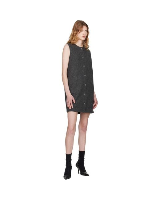 A.P.C. Black Mini Dress