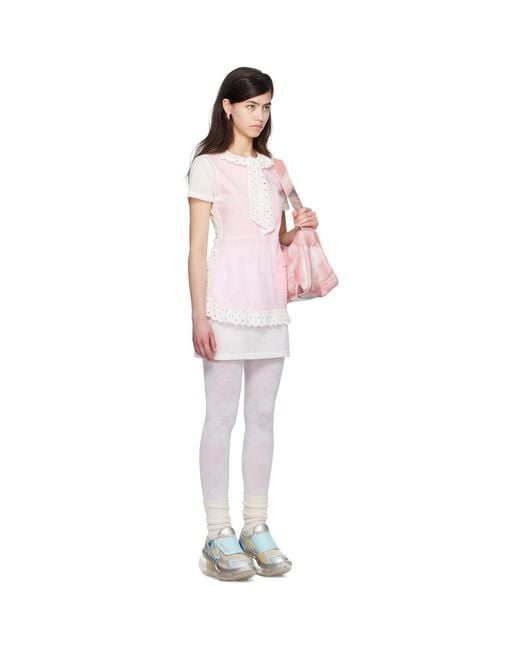 Im Sorry by Petra Collins Black Ssense Exclusive & Jennyfax Edition Apron Minidress