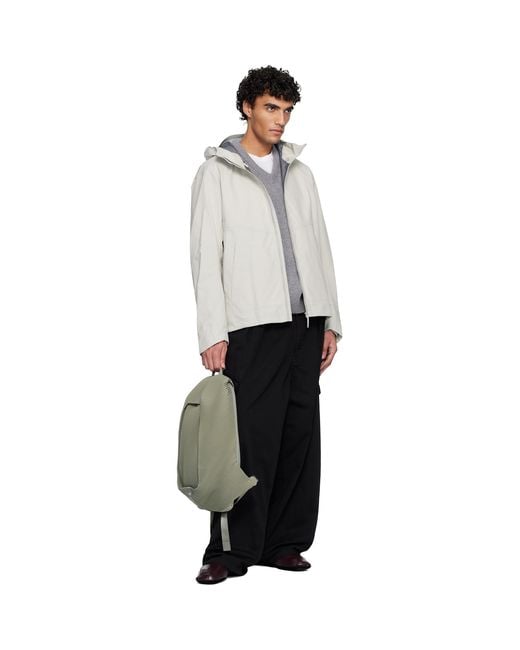 Homme Plissé Issey Miyake Green Homme Plissé Issey Miyake Pleats Backpack for men