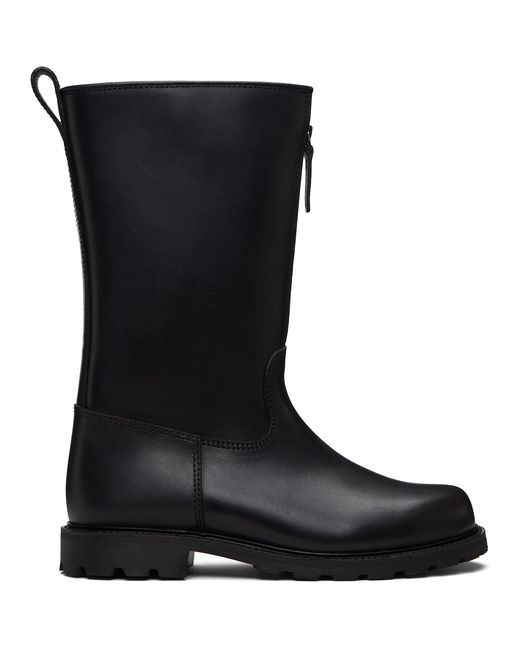 Rier Black Ludwig Reiter Edition Tractor Boots for men