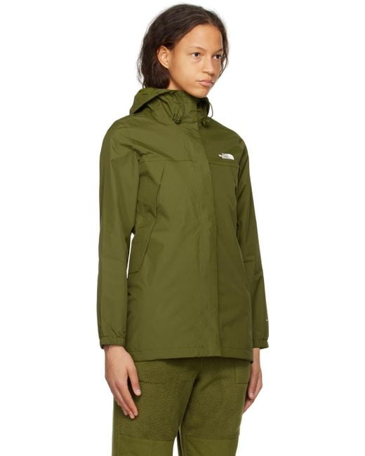 The North Face Green Khaki Antora Jacket