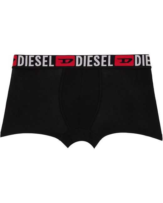 DIESEL Black Three-Pack Umbx-Damienthreepack Boxer Briefs for men
