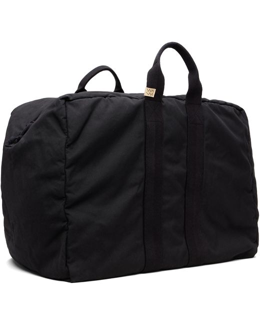 Visvim Black Plura Duffle Bag for men