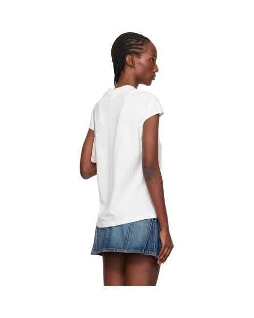 Courreges Black Oversized T-Shirt