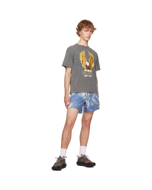 Satisfy Gray Mothtech T‑Shirt for men
