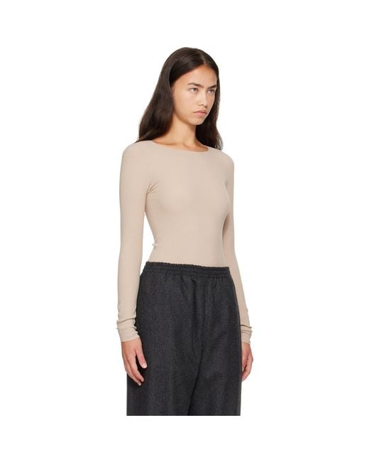 Jil Sander Black Ribbed T-Shirt