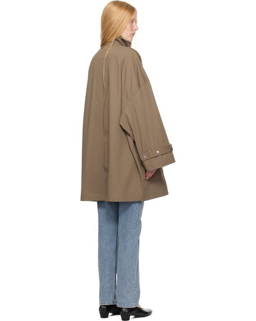 Trench Surdimensionné Taupe Totême  en coloris Blue