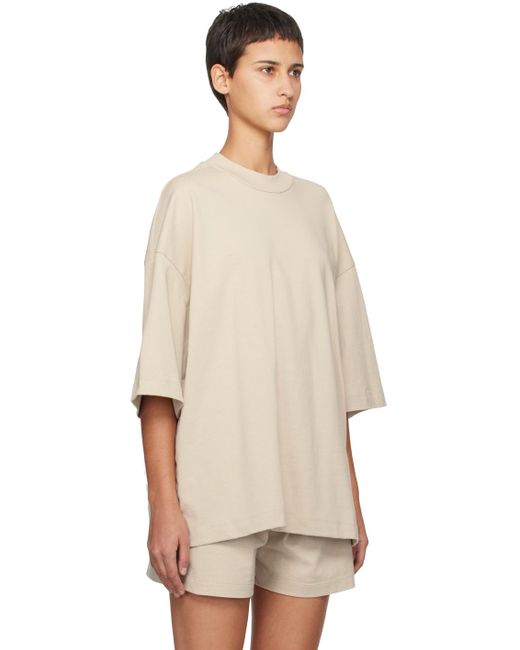 Fear Of God Natural Taupe 'the Lounge' T-shirt