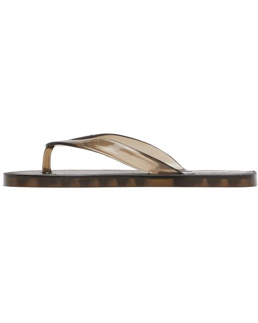 St. Agni Black Jelly Flip-Flops