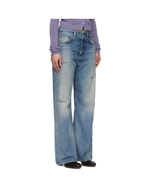 Acne Blue Regular Fit 2021 Jeans