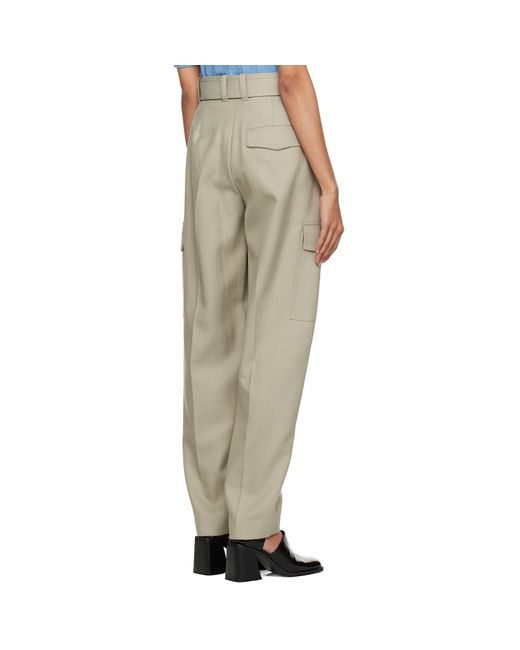 Joseph Natural Taupe Devonport Trousers