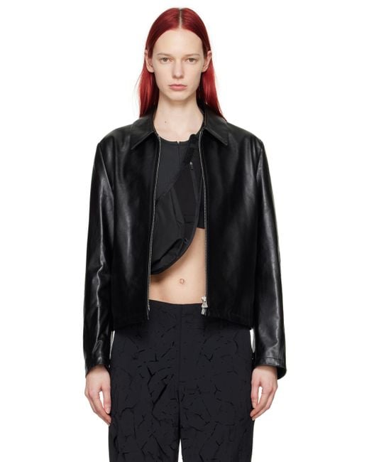 Post Archive Faction PAF Black Post Archive Faction (paf) 6.0 Right Leather Jacket