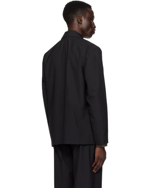 BERNER KUHL Black Single Blazer for men